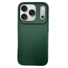 Θήκη σιλικόνης TPU Ultra Slim 0.3mm Soft Mat για Apple iPhone 17 Pro - Σκούρο Πράσινο