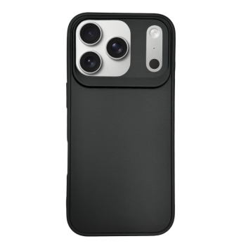 Θήκη σιλικόνης TPU Ultra Slim 0.3mm Soft Mat για Apple iPhone 17 Pro - Μαύρο πίσω όψη