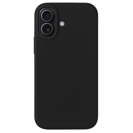 Θήκη Silky And Soft για Apple iPhone 17 - Μαύρο πίσω όψη