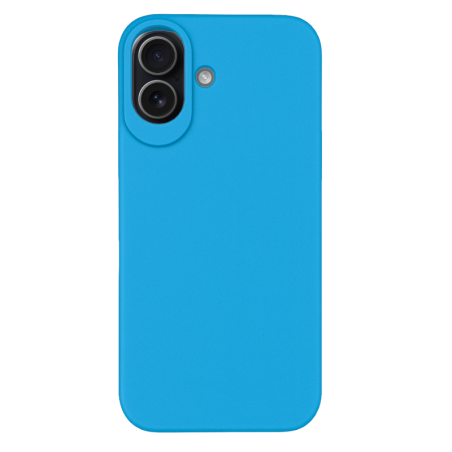 Θήκη σιλικόνης TPU Ultra Slim 0.3mm Soft Mat για Apple iPhone 17 - Γαλάζιο πίσω όψη
