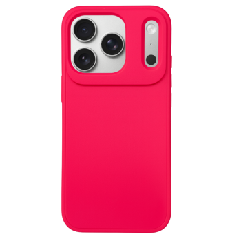 Θήκη σιλικόνης TPU Ultra Slim 0.3mm Soft Mat για Apple iPhone 17 Pro Max - Φούξια πίσω όψη