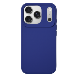 Θήκη σιλικόνης TPU Ultra Slim 0.3mm Soft Mat για Apple iPhone 17 Pro Max - Σκούρο Μπλε πίσω όψη