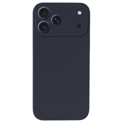 Θήκη Silky And Soft για Apple iPhone 17 Pro Max - Σκούρο Μπλε/Γκρι πίσω όψη
