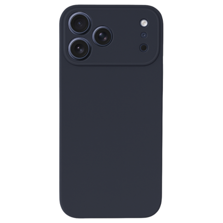 Θήκη Silky And Soft για Apple iPhone 17 Pro Max - Σκούρο Μπλε/Γκρι πίσω όψη