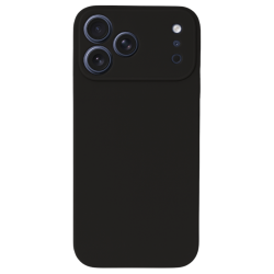 Θήκη Silky And Soft για Apple iPhone 17 Pro Max - Μαύρη πίσω όψη
