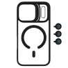 Θήκη MagSafe Magnetic για Apple iPhone 17 Pro Max - Μαύρο πίσω όψη