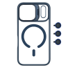 Θήκη MagSafe Magnetic για Apple iPhone 17 Pro Max - Σκούρο Μπλε πίσω όψη