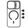 Θήκη MagSafe Magnetic για Apple iPhone 17 Pro Max - Γκρι πίσω όψη