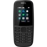Nokia 105 (2019) Dual SIM Κινητό με Κουμπιά με Ελληνικό Μενού - Μαύρο μπροστινή όψη