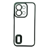 Θήκη TPU Slim (1.73mm) για Xiaomi Redmi 15C - Σκούρο Πράσινο πίσω όψη φορεμένη σε συσκευή πίσω όψη