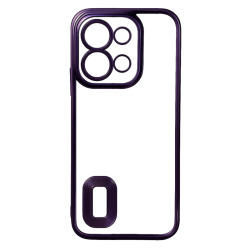 Θήκη TPU Slim (1.73mm) για Xiaomi Redmi 15C - Σκούρο Μωβ πίσω όψη