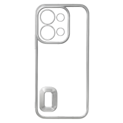 Θήκη TPU Slim (1.73mm) για Xiaomi Redmi 15C - Ασημί πίσω όψη