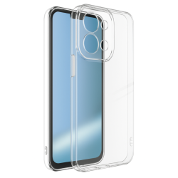 Θήκη TPU Ultra Clear για Xiaomi Redmi 15C 4G - Διάφανο πίσω όψη και φορεμένη σε συσκευή