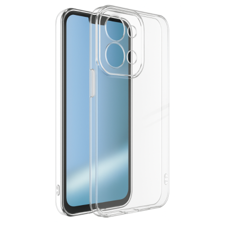 Θήκη TPU Ultra Clear για Xiaomi Redmi 15C 4G - Διάφανο πίσω όψη και φορεμένη σε συσκευή