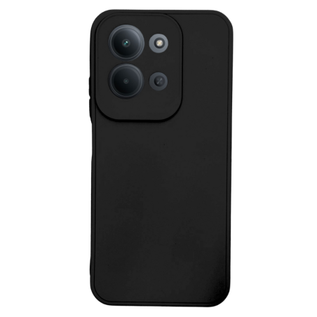 Θήκη σιλικόνης TPU Ultra Slim 0.3mm Soft Mat για Xiaomi Redmi 15C - Μαύρο πίσω όψη