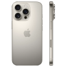 Μεταχειρισμένο Apple iPhone 16 Pro 128GB - Natural Titanium πίσω και πλαϊνή όψη