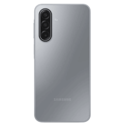 Samsung Galaxy A17 4G σε γκρι χρώμα με  τριπλή πίσω κάμερα 50MP