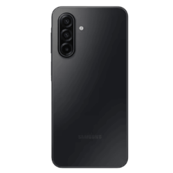Samsung Galaxy A17 4G σε μαύρο χρώμα με τριπλή πίσω κάμερα 50MP