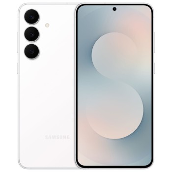Samsung Galaxy S25 FE 5G σε λευκό χρώμα με οθόνη AMOLED 6.7" και τριπλή πίσω κάμερα 50MP