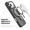 Θήκη Dux Ducis Yind Back Cover Πλαστικό / Σιλικόνης για iPhone 17 Pro - Μαύρο εικόνα με έμφαση στην  magsafe λειτουργία
