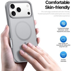 Θήκη Dux Ducis Yind Back Cover Πλαστικό / Σιλικόνης για iPhone 17 Pro Max - Γκρι φορεμένη σε συσκευή