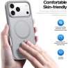 Θήκη Dux Ducis Yind Back Cover Πλαστικό / Σιλικόνης για iPhone 17 Pro Max - Γκρι φορεμένη σε συσκευή