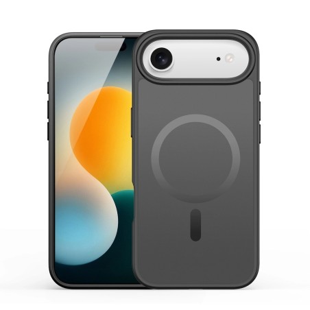 Θήκη Dux Ducis Yind Back Cover Πλαστικό / Σιλικόνης 1.35mm για iPhone Air - Μαύρο φορεμένη σε συσκευή πίσω όψη