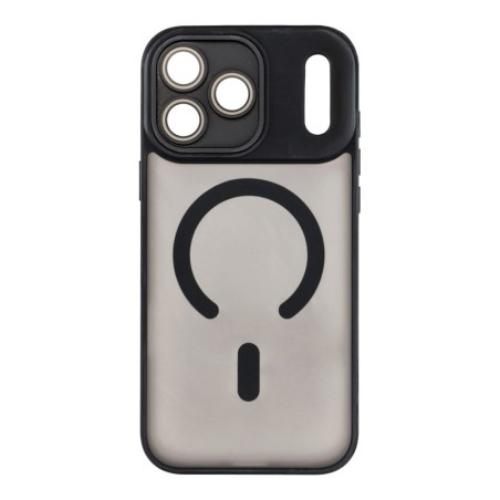 Θήκη Variete MagSafe Back Cover Σιλικόνης / Πλαστικό για iPhone 17 Pro Max - Μαύρο πίσω όψη