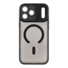 Θήκη Variete MagSafe Back Cover Σιλικόνης / Πλαστικό για iPhone 17 Pro Max - Μαύρο