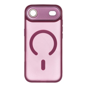 Θήκη Variete MagSafe Back Cover Σιλικόνης / Πλαστικό για iPhone Air - Ροζ πίσω όψη