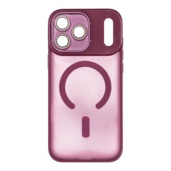 Θήκη Variete MagSafe Back Cover Σιλικόνης / Πλαστικό για iPhone 17 Pro Max - Ροζ πίσω όψη