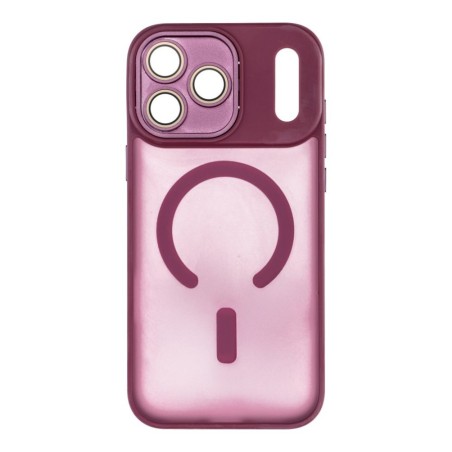 Θήκη Variete MagSafe Back Cover Σιλικόνης / Πλαστικό για iPhone 17 Pro Max - Ροζ πίσω όψη