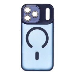 Θήκη Variete MagSafe Back Cover Σιλικόνης / Πλαστικό για iPhone 17 Pro Max - Μπλε πίσω όψη