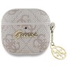 Θήκη Guess Charm Collection Σιλικόνης για Apple AirPods 4 - Ροζ Θήκη Guess Charm Collection Σιλικόνης για Apple AirPods 4 - Ροζ
