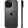 Μεταχειρισμένο Apple iPhone 16 Pro Max 512GB Black Titanium, πίσω και πλαϊνή όψη με τριπλή κάμερα, κουμπιά και λεπτομέρειες.