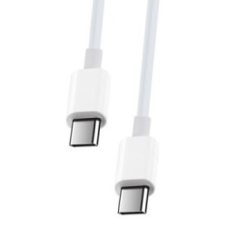 Maxlife MXUC-05 – Καλώδιο USB-C σε USB-C 1 m / 60W, λευκό
