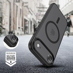 Θήκη Tech-Protect Magmat Magsafe Back Cover Σιλικόνης / Πλαστικό για iPhone Air - Μαύρο απεικόνιση θήκης σε πτώση