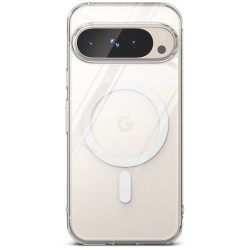 Θήκη Ringke Fusion Magnetic Back Cover Σιλικόνης για Google Pixel 9 / 9 Pro - Διάφανο πίσω όψη