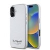 Karl Lagerfeld “Rue St.Guillaume Logo Collection” Θήκη προστασίας από σιλικόνη – iPhone 16 Γκρι