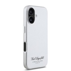 Karl Lagerfeld “Rue St.Guillaume Logo Collection” Θήκη προστασίας από σιλικόνη – iPhone 16 Γκρι