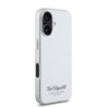Karl Lagerfeld “Rue St.Guillaume Logo Collection” Θήκη προστασίας από σιλικόνη – iPhone 16 Γκρι