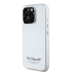 Karl Lagerfeld “Rue St.Guillaume Logo Collection” Θήκη προστασίας από σιλικόνη – iPhone 16 Pro Γκρι