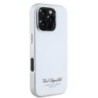 Karl Lagerfeld “Rue St.Guillaume Logo Collection” Θήκη προστασίας από σιλικόνη – iPhone 16 Pro Γκρι