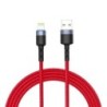 Tellur - Glowing Connection - USB to Lightning Led Cable 3A - Red Tellur - Glowing Connection - USB to Lightning Led Cable 3A - Red
