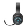 QCY V200 Pro USB Black - Wired RGB Gaming Headset PS4/PS5/PC