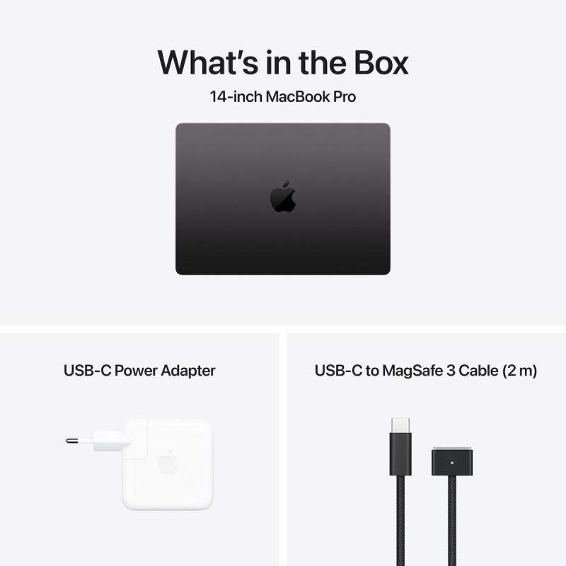 Apple MacBook Pro 14" (2024) 14.2" Retina Display 120Hz (M4-Max 14‑core/36GB/1TB SSD) US - Space Black Apple MacBook Pro 14" (2024) 14.2" Retina Display 120Hz (M4-Max 14‑core/36GB/1TB SSD) US - Space Black