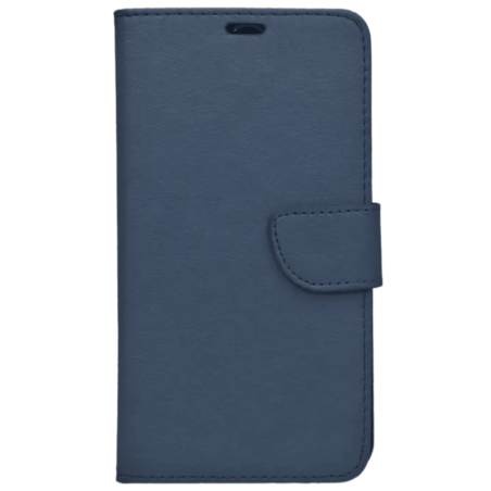 Θήκη flip με υποδοχή καρτών και δυνατότητα STAND για Samsung Galaxy A17 - Σκούρο Μπλε μπροστινή όψη
