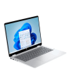 HP Omnibook 5 Flip 14-fp0023dx σε ασημί χρώμα σε λειτουργία laptop με ενεργή οθόνη πλευρική όψη με διαθέσιμες θύρες HP Omnibook 5 Flip 14-fp0023dx σε ασημί χρώμα σε λειτουργία laptop με ενεργή οθόνη πλευρική όψη με διαθέσιμες θύρες