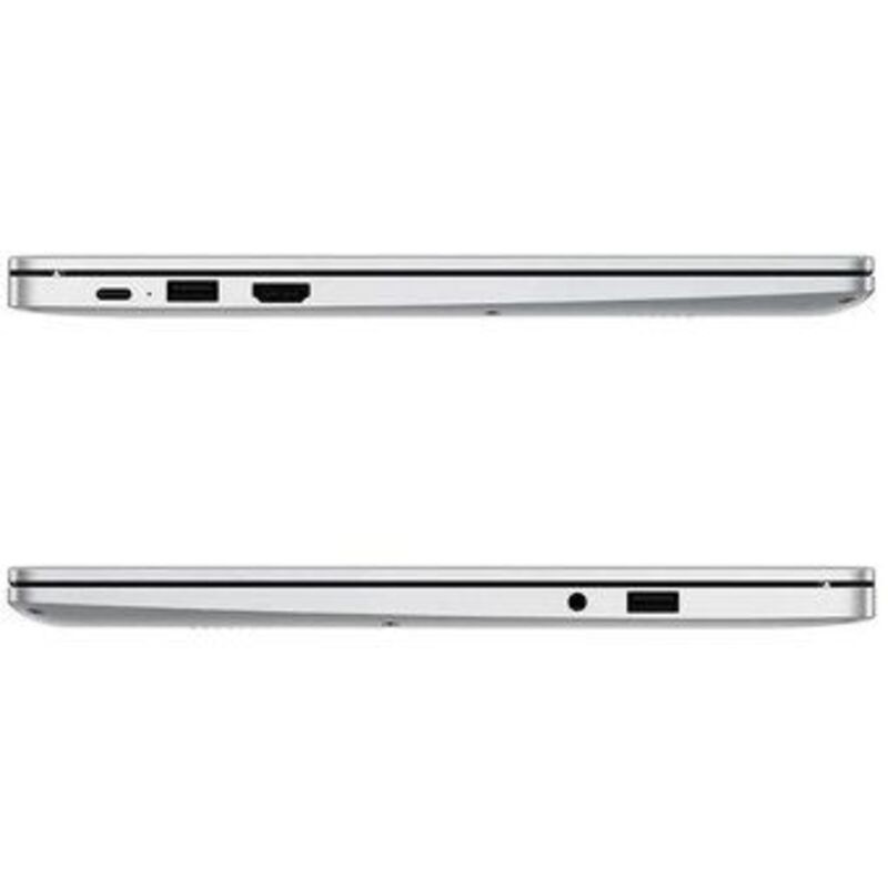 Huawei MateBook D14 AMD NBI-WAQ9R 53010UPF σε ασημί χρώμα προεπισκόπηση διαθέσιμων υποδοχών Huawei MateBook D14 AMD NBI-WAQ9R 53010UPF σε ασημί χρώμα προεπισκόπηση διαθέσιμων υποδοχών