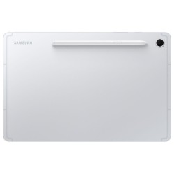 Samsung Galaxy Tab S10 Lite σε ασημί χρώμα προεπισκόπηση πίσω πλευράς με s pen